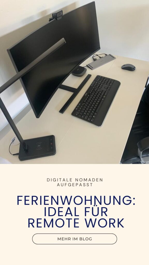 Digitale Nomaden aufgepasst: Warum unsere Ferienwohnung ideal für Remote Work ist