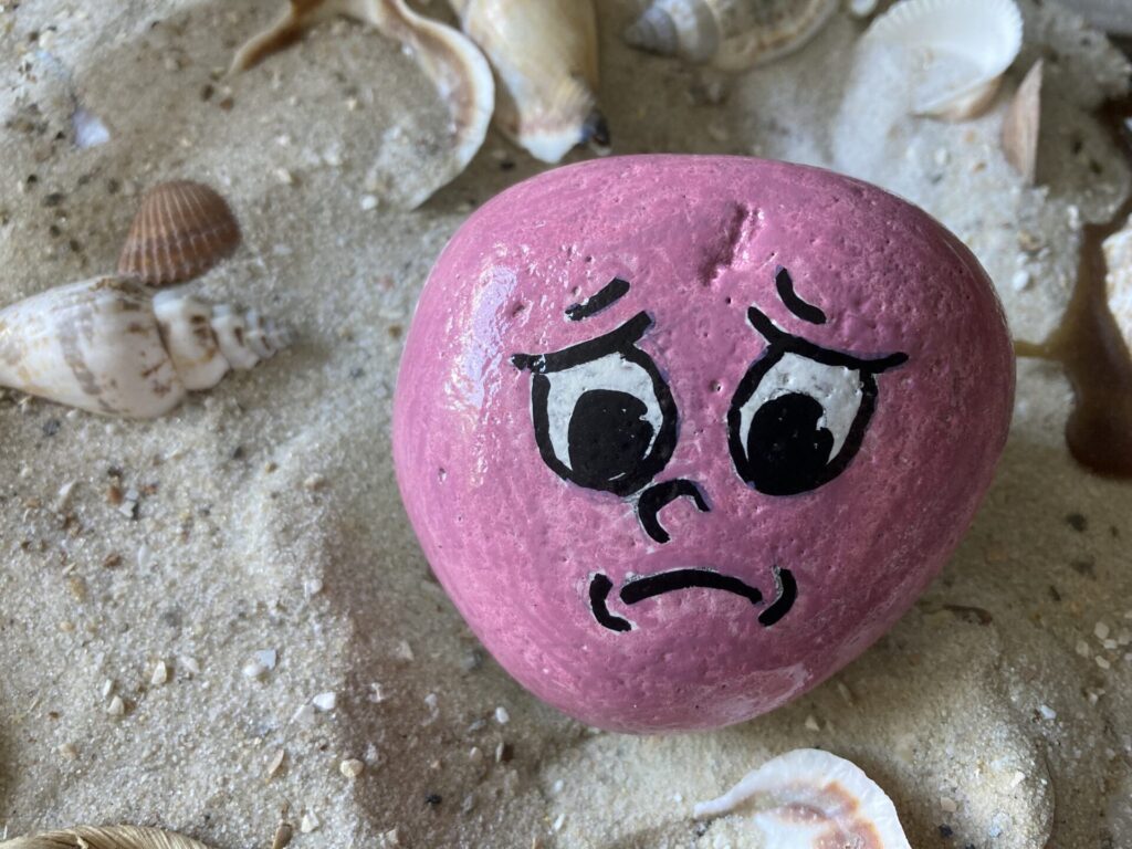 Wanderstein Fenja wartet auf ihre erste große Reise